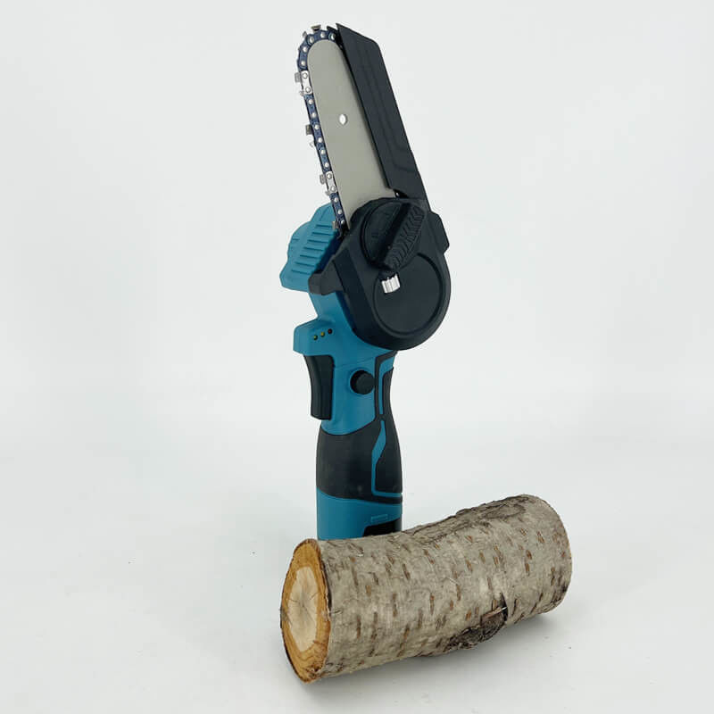 Mini Electric One-Hand Woodworking Lithium Battery Pruning Chain Saw Wood Cutter