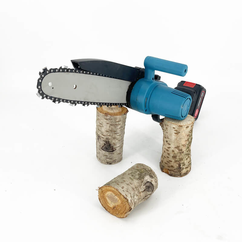 12 Inch Handheld Pruner Battery 21v Rechargeable Portable Chainsaw Brushless Motor Electric