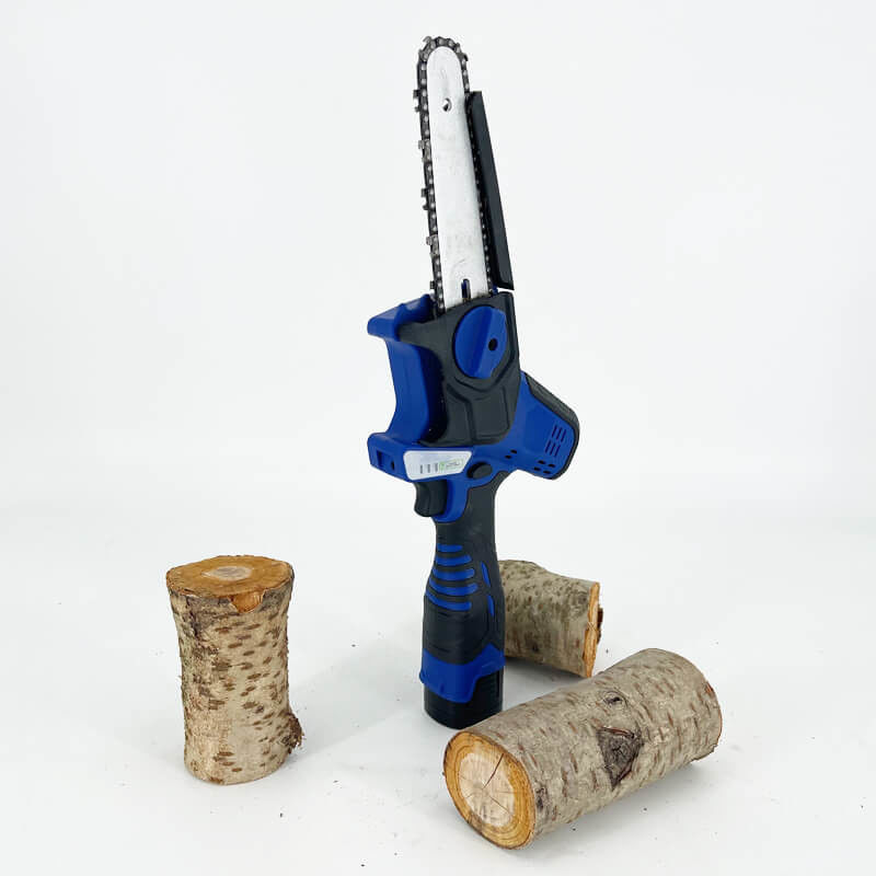 Hot Sales Wide Range 21V Battery Cordless Chain Saw Professional Cutting 6''