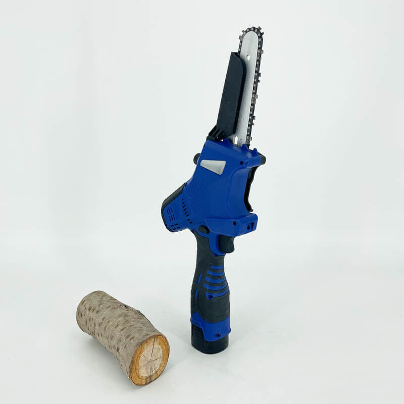 21V 6'' Rechargeable Electric Pruning Wireless Logging Orchard Pruning Lithium Chainsaw Handheld
