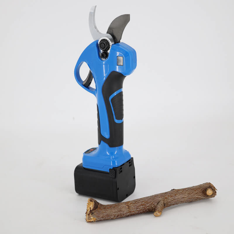 21v 35mm Cordless Electric Scissor Pruner Electric Pruning Shears Rechargeable With Battery
