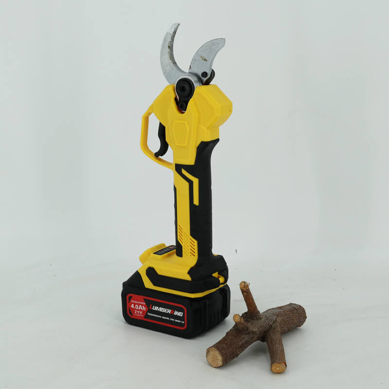 Professional 21V Battery Powered Garden Tree Pruner Power Pruning Shear Electric Lithium Branch Cutter