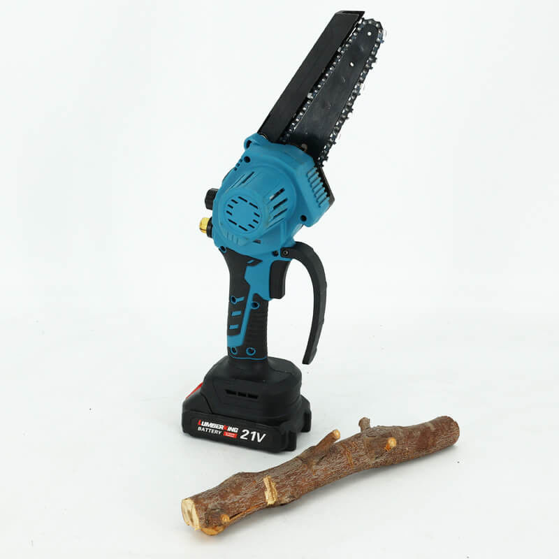 6 Inch Mini Cordless 21V Lightweight Pruning Shears Chainsaw Portable For Trimming Wood Cutting