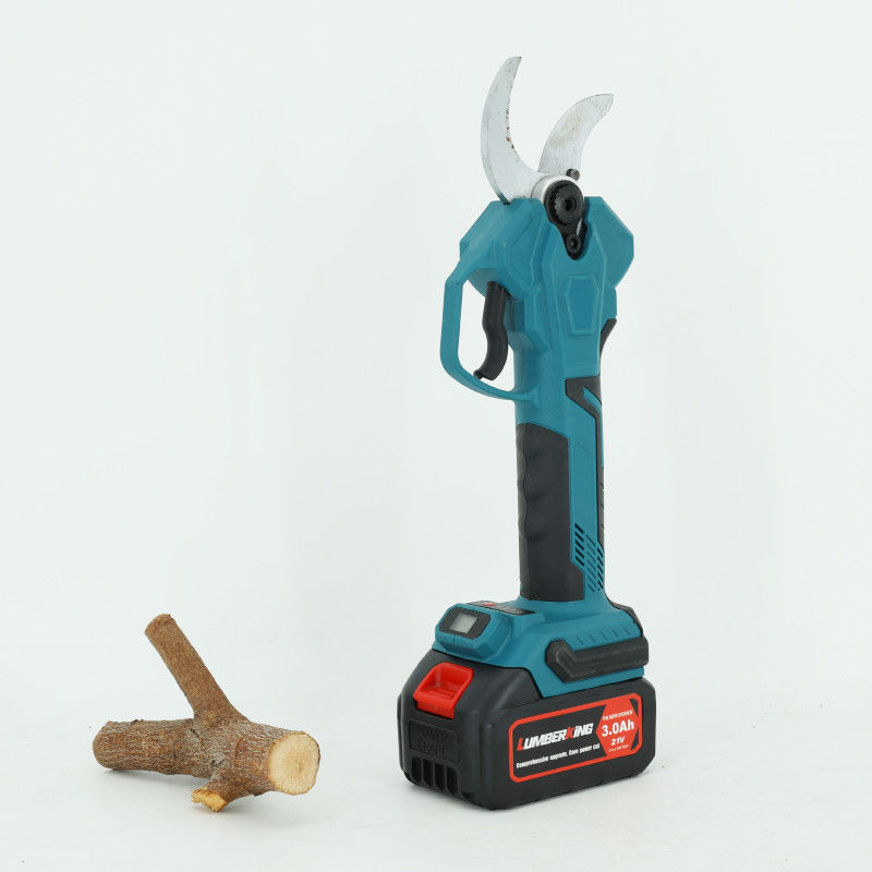 40mm Electric Hand Electric Tree Rechargeable Electric Pruner With 2pcs Battery