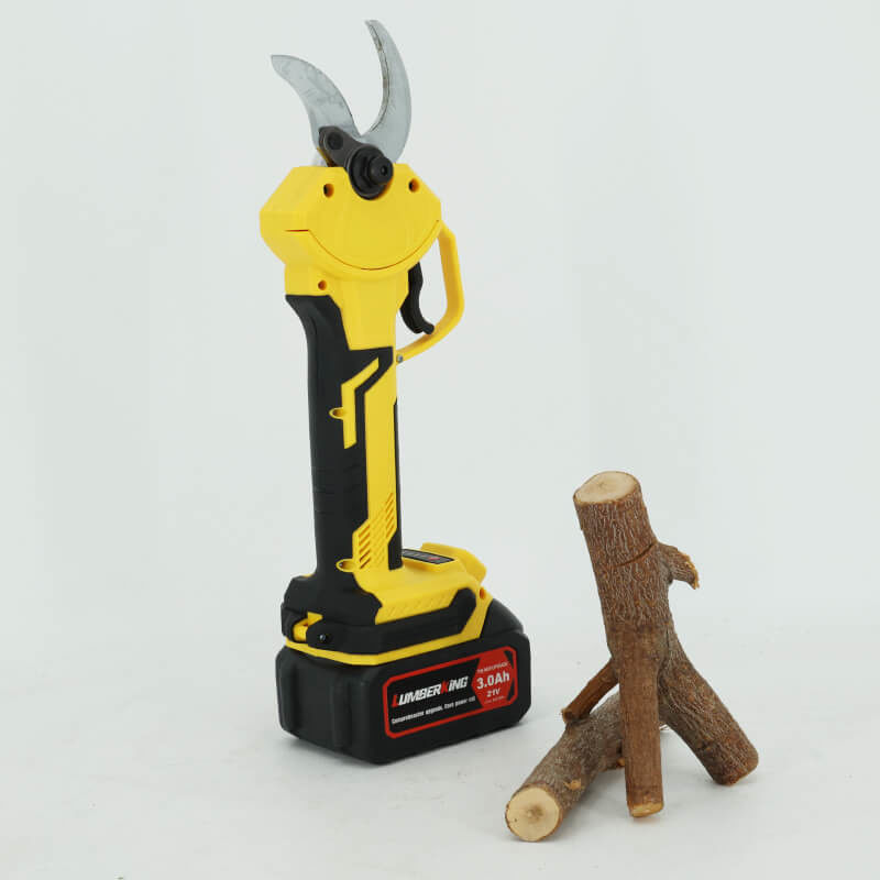21V Battery Powered Cordless Scissor Pruner Electric Pruning Shears Powerful