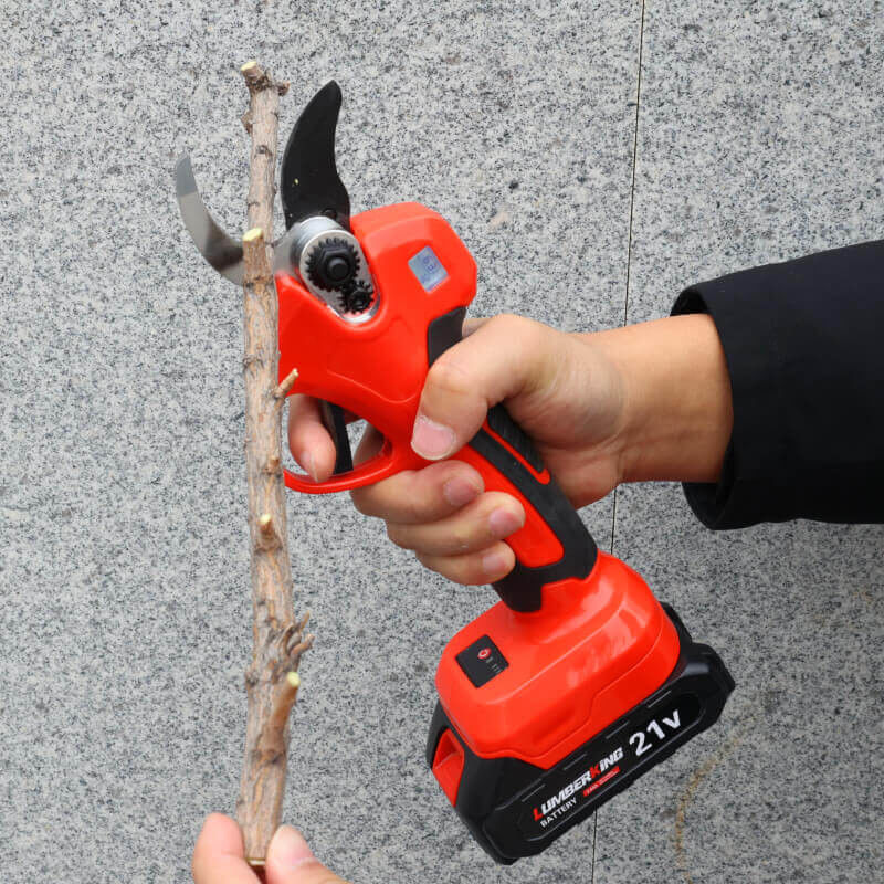 Portable Cordless Electric Scissors Lithium-Ion Gardening Pruning Shears