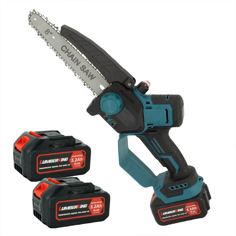 8 Inch Hand-held Cutting Machine Cordless Chain Saw 88V Mini Electric Cordless Chainsaw For Wood Cutting