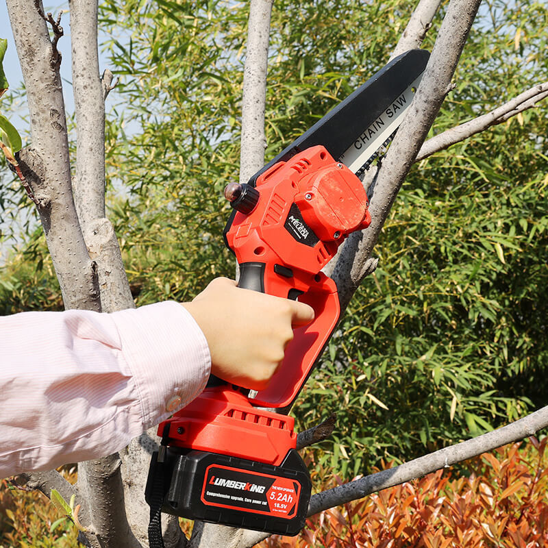 8inch Handheld Portable Electric Chainsaw Brushless Cordless Mini Chainsaw Electric Cordless Chain Saws