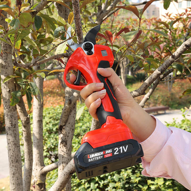 Professional Cordless Pruner With Rechargeable Battery For Effortless Maneuverability