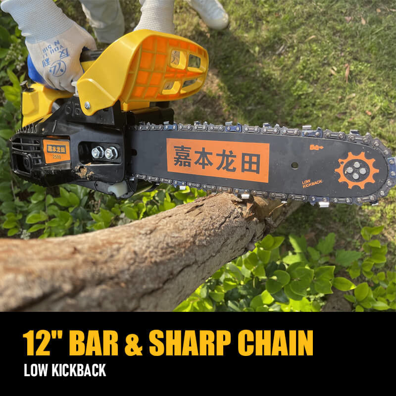 2500 Gasoline Chain Saw Spare Parts 25cc Chainsaw