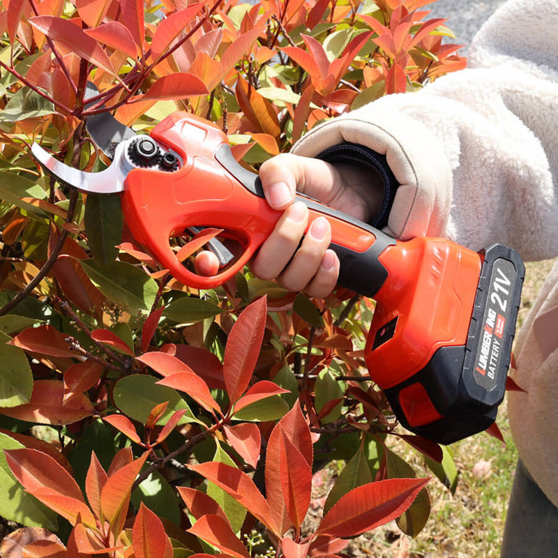 Electric Pruning Shears Cordless Portable 35mm 2 Gear Pruning Shears With Digital Display For Makita