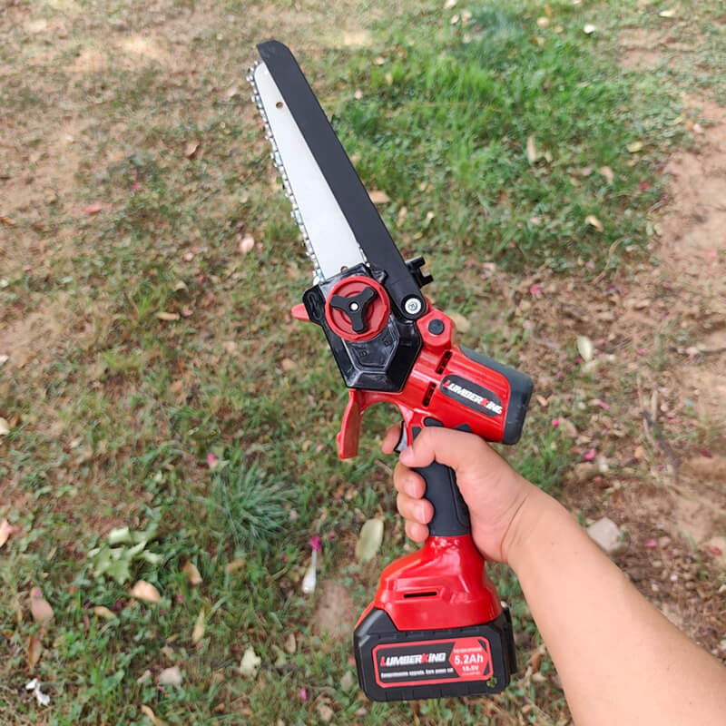 Hot Sale OEM 8 Inch Battery Lithium Chainsaw Portable Cordless Mini Electric Chainsaw