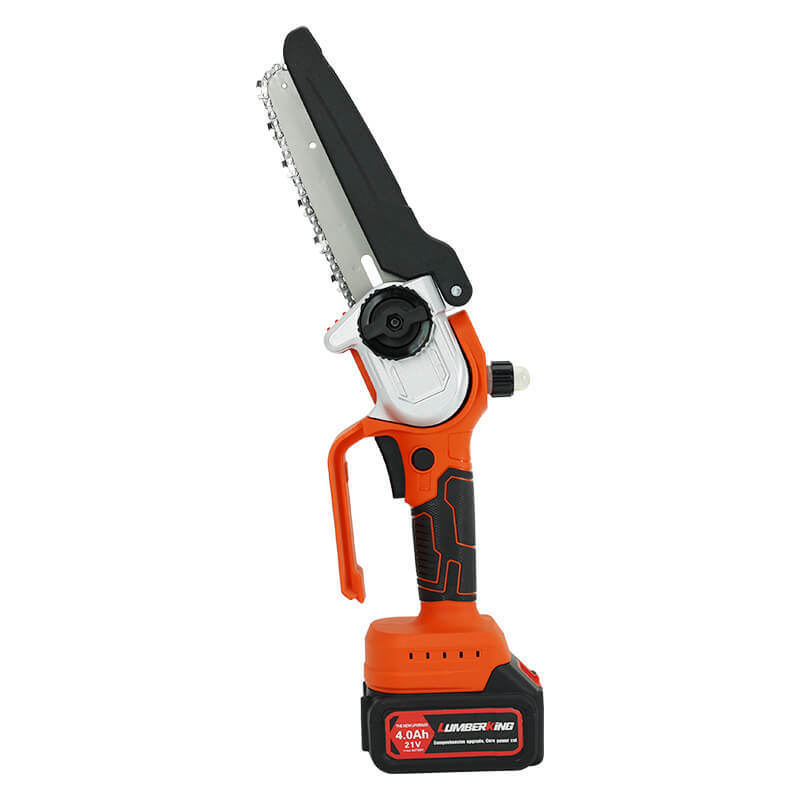 Portable 6 Inch Mini Chainsaw Cordless Electric Brushless Battery Powered Chainsaw With Lubrication