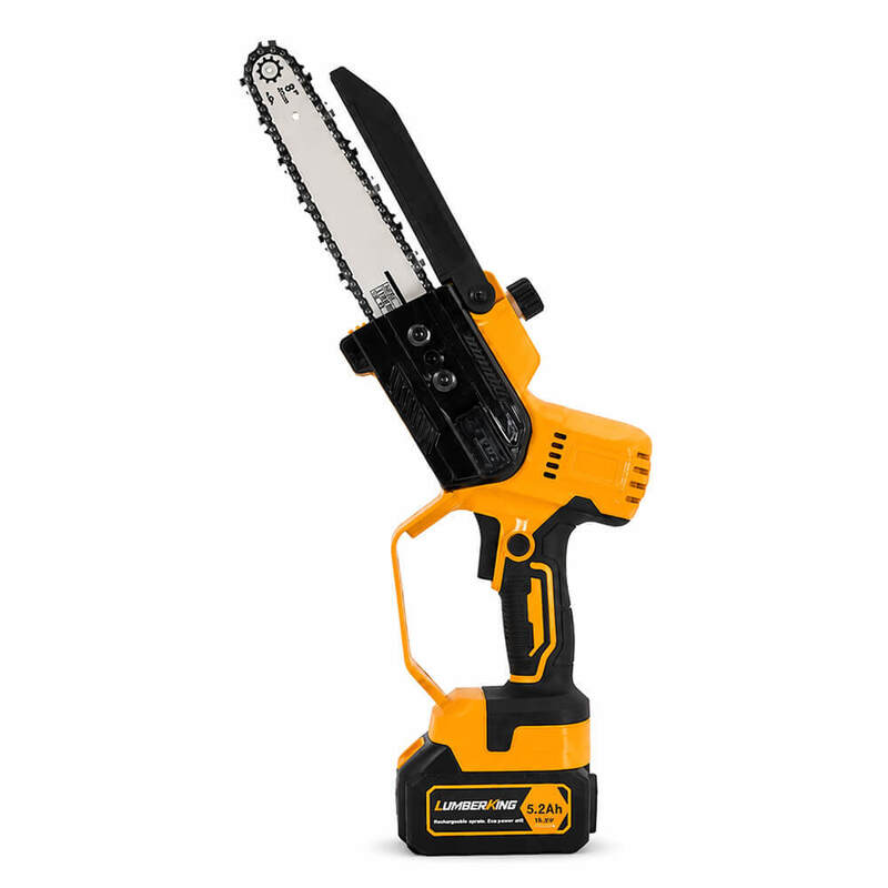 21V Cordless Mini Chainsaw 8-Inch with Brushless Motor, 1.31kg Lightweight Handheld Pruning Saw for Tree Branch Trimming & Yard Work