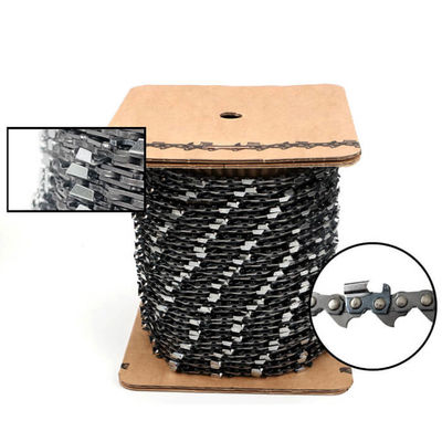 Steel Gasoline Chainsaw Parts Chain Carbide Harvester Chain Roll