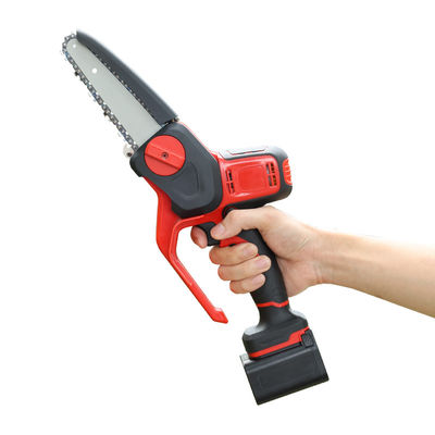 6-Inch Mini Chainsaw Cordless High Power With Auto Oiler Security For Tree Trimming Cutting