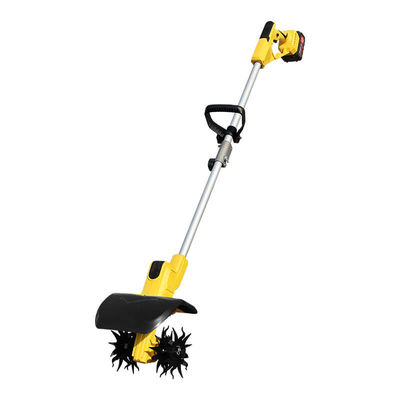 Cordless Tiller Cultivator Compatible with Dewalt 21V Battery