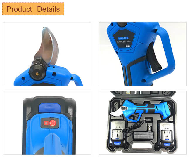 Cordless Brushless Electric Garden Pruners 800W Makita Electric Cutter